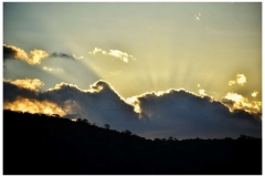 Foto de una Atardecer en las sierras de Córdoba.