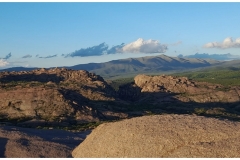 Vista panorámica de Paso del indio desde el dique el cajón