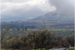 Vista de los coco desde la ruta 38