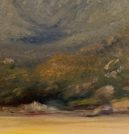 Cuadro al óleo del Cerro Las Gemelas – Capilla del Monte, Córdoba - Imagen 4