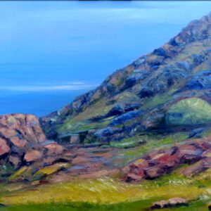 Cuadro al óleo Valle de los Espíritus – Cerro Uritorco, Capilla del Monte