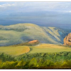 Pintura de Ongamira-Pintando La provincia-ruta 17