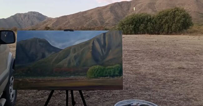 Comprar cuadros pintados al aire libre en Córdoba: Las Gemelas