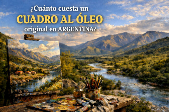 Cuanto cuesta un cuadro al oleo en argentina